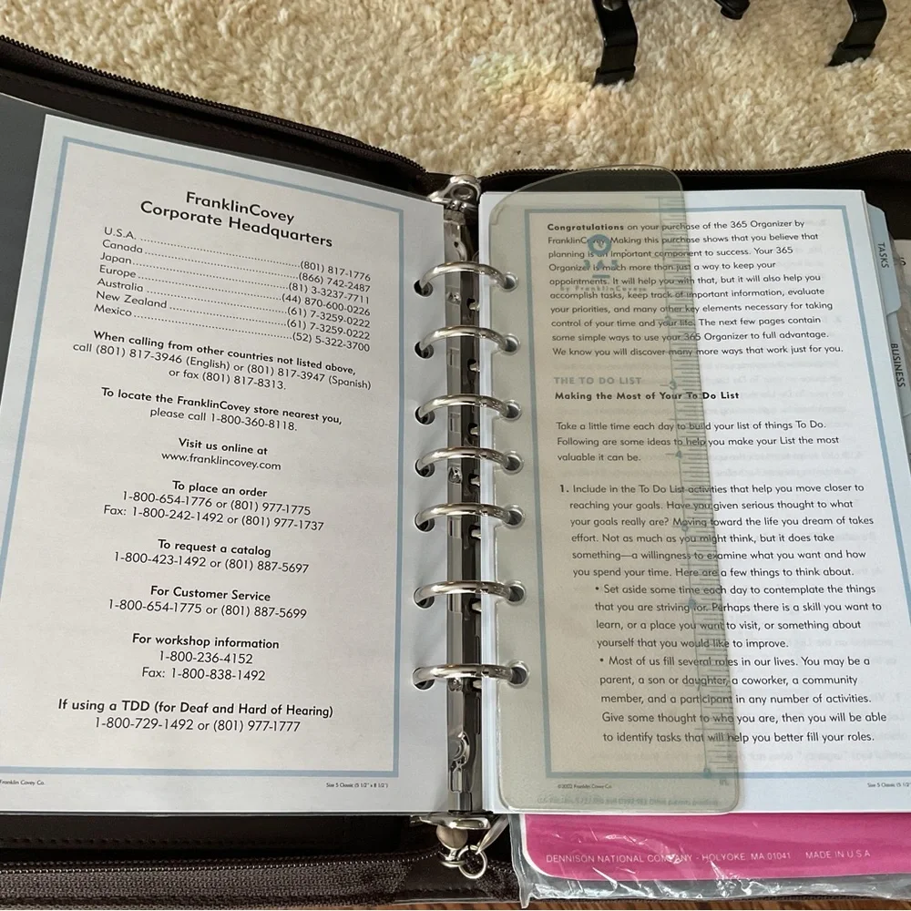 Franklin Covey 365 Binder Planner